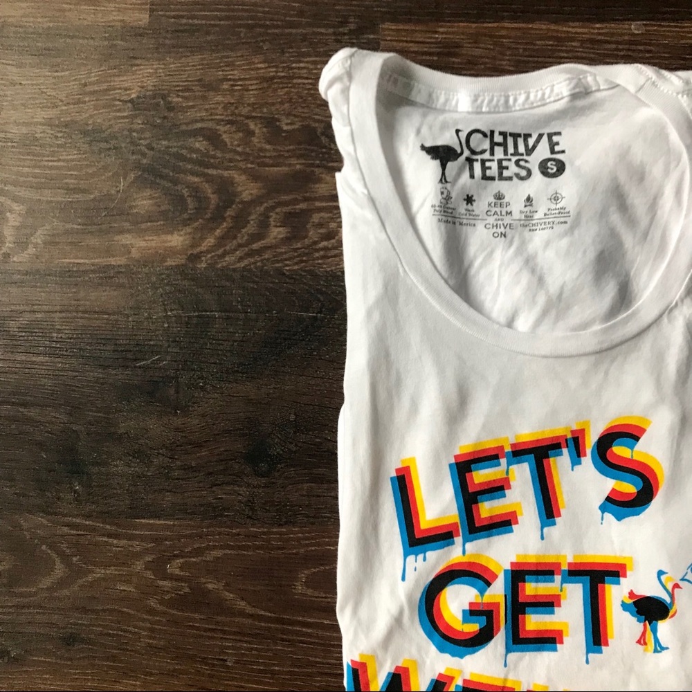 💥4/$25💥 Chive Let’s Get Weird 3-D Shirt